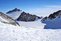 Panorama dall'headwall