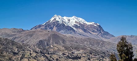 Avvicinamento all'Illimani, 6460 m