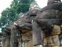 Angkor - Terrazza degli elefanti