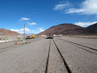 La stazione in disuso di Socompa, 3890 m