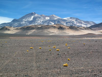 La pista verso l'Ojos