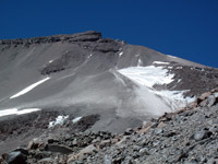 La via di salita dal Tejos