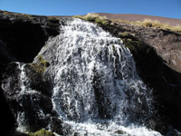 Cascatella sotto al Nevado Tres Cruces