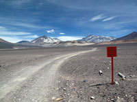 Sulla strada per il rif. Atacama