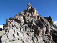 La vetta della Nelion, 5188 m