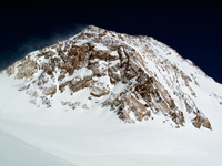 La vetta del Nanga Parbat dal c4