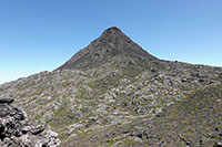 Il conetto sommitale del vulcano di Pico