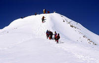 La cima dell'Elbrus