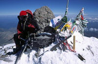 La vetta dell'Elbrus