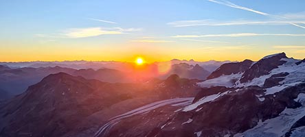 Alba sulla Fourcla Prievlusa, 3426 m