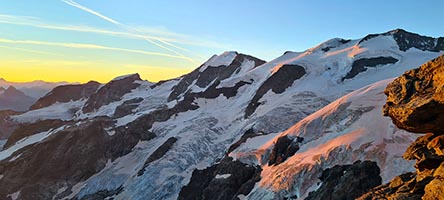 Alba sui Palù dalla Fourcla Prievlusa