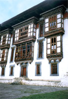 Kurjey Lhakhang, facciata