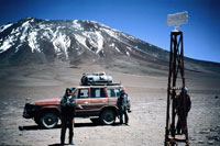 Il confine col Cile verso San Pedro de Atacama