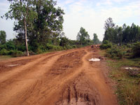 Strada verso il Sambor Prei Kuk