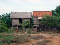 Case rurali cambogiane