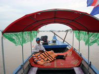 In barca sul Mekong