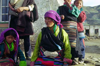 Ragazze tibetane