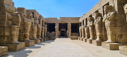 Tempio di Ramses III a Karnak 