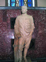 Statua di Stalin al museo di Gori