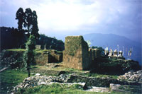Pelling, l'antica capitale di Rabdantse, le rovine