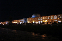 Piazza dell'Imam di notte