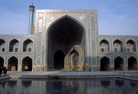 Portale d'ingresso al cortile interno della moschea dell'Imam