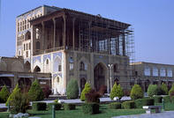 Palazzo di Ali Qapu in piazza dell'Imam a Isfahan