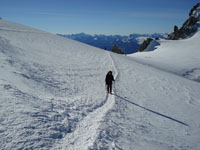 Sul Mount Blanc du Tacul