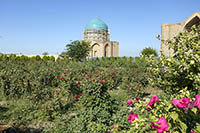 Parco del Mausoleo di Khoja a Turkistan