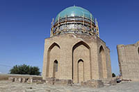 Il Mausoleo di Rabia Sultan Begim a Turkistan