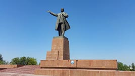 Statua di Lenin a Osh