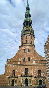 La chiesa di San Pietro a Riga