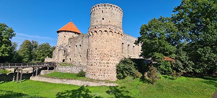 Cēsis, il castello dell'Ordine Teutonico