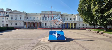 Il palazzo presidenziale di Vilnius