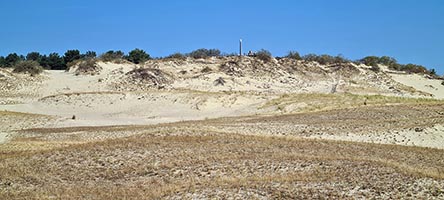 La duna Parnidis, la più alta del Parco Nazionale a Nida