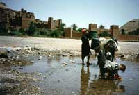 La kasbah di Aït Benhaddou a 32 km da Ouarzazate
