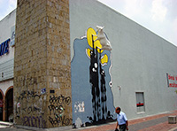Arte contemporanea al campus dell'Università di Guadalajara