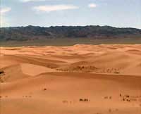 Le dune di Khongoryn nel Gobi meridionale