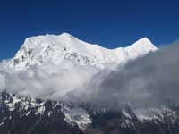 L'Annapurna III dal Kang La