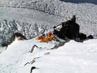 Il campo uno del K2 visto dall'alto