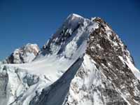 Le cime del Broad Peak viste dal C3