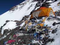 La nostra tenda al campo due