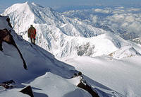 L'arrivo al Denali Pass