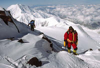 L'arrivo di Renato e Sabrina al Denali Pass